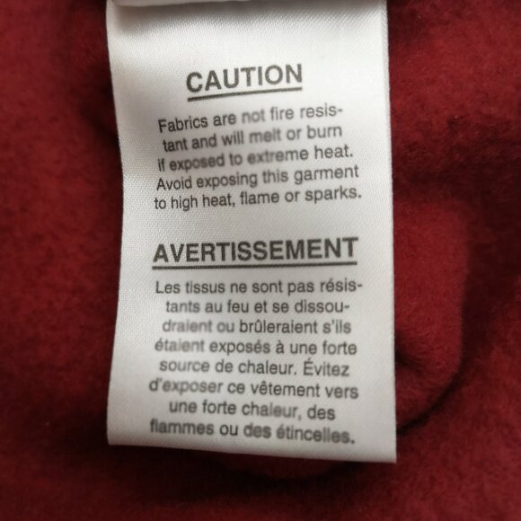 Columbia Sportswear Co. Men's Size Medium Red Full Zip Straight Fit Fleece Vest - Picture 8 of 12